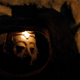 An actual stone head in an actual hidden temple